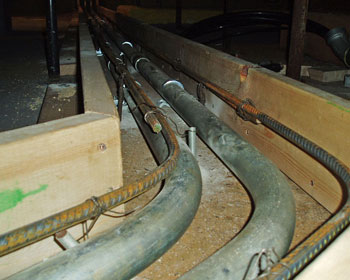 Upgraded electrical installation for fire pump system