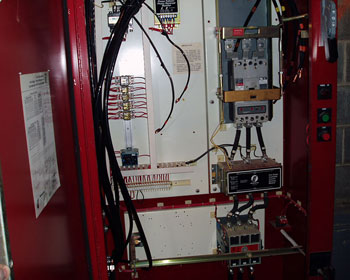 Upgraded electrical installation for fire pump system